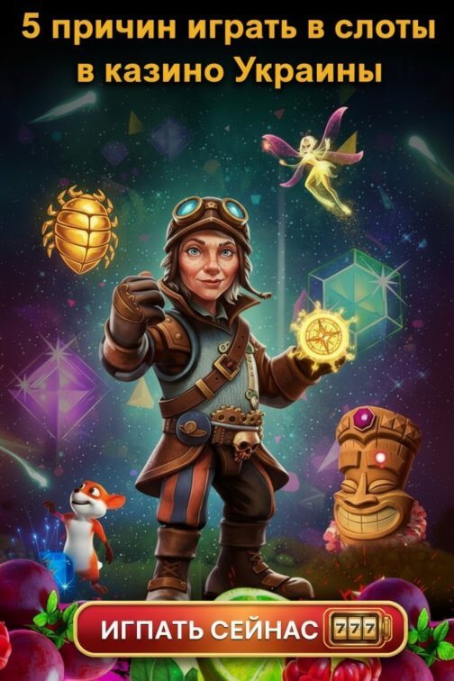 Зображення для 5 веских причин выбрать автоматы и фриспины в топовых казино Украины