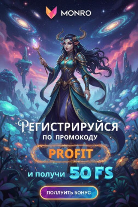 Зображення для 50 фриспинов без депозита для новых пользователей в онлайн-казино Monro