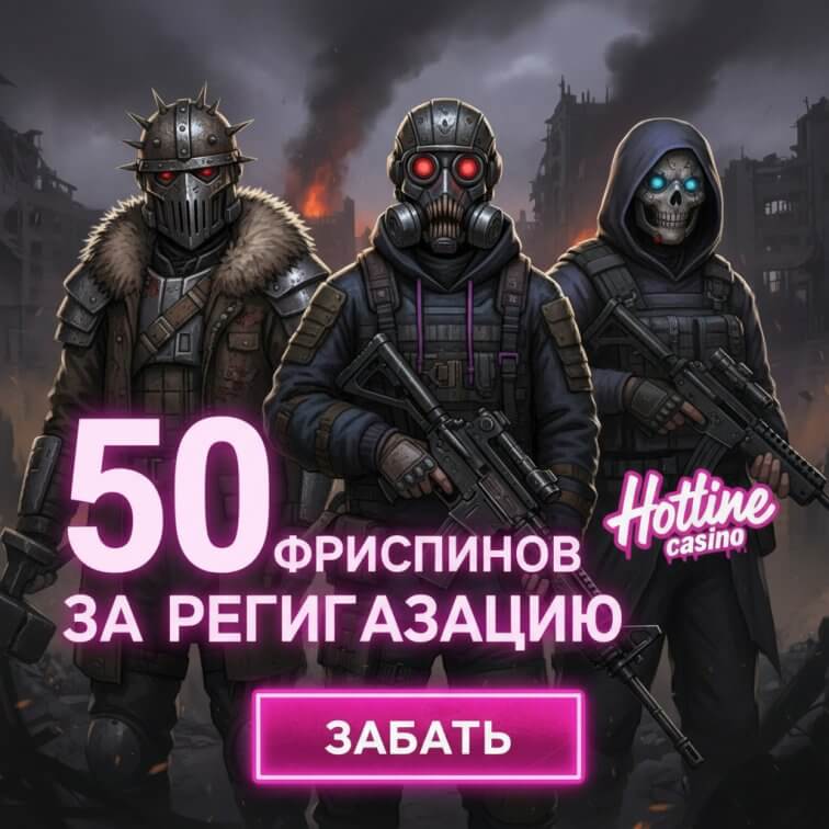 Зображення для 50 фриспинов без депозита новым игрокам в казино HotLine &mdash; мгновенно на счет