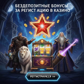 Топовые бонусы и фриспины без депозита за регистрацию в онлайн-казино