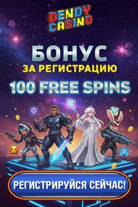 Зображення для 100 фриспинов без депозита для новичков в казино Dendy &mdash; свежие шансы на выигрыш
